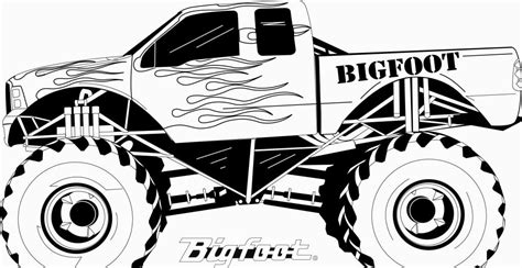 Once the truck reaches its destination, the back gate is lifted, allowing the material to discharge on the ground. Monster Truck Coloring Pages | Monster truck coloring pages, Truck coloring pages, Monster truck ...