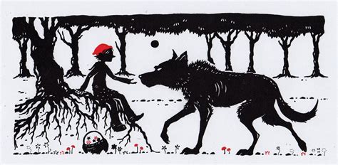 Little Red Cap Tames The Wolf Little Red Little Red Riding Hood