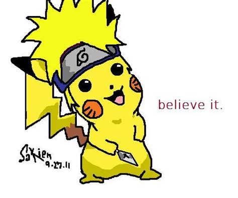 Pikachu Naruto Wallpaper