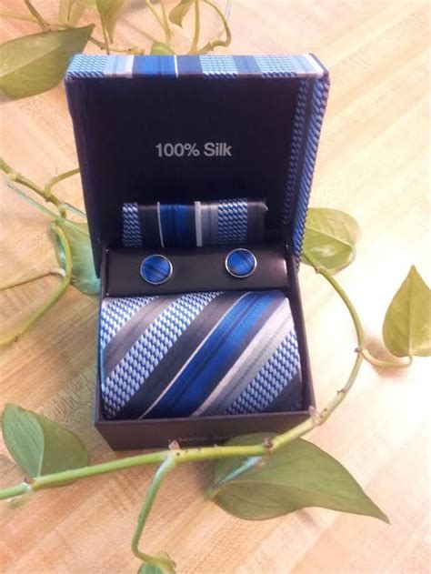 100 Silk Tie Hankie Cufflink Box Set Priced At 3499 Cufflink Set