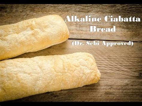 Research has been conducted, that suggests eating some of the grains that are not advised to be consumed by the alkaline vegan diet are rice and wheat. Alkaline Vegan Ciabatta Bread - Dr Sebi Alkaline Inspired Food - YouTube