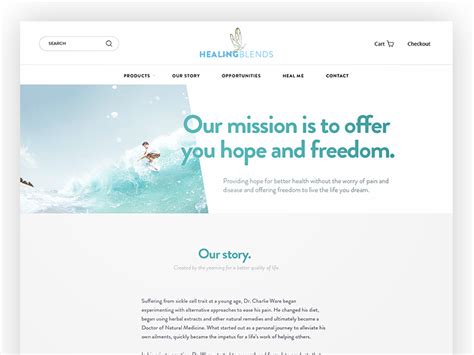 Our Story Story Website Design Web Design