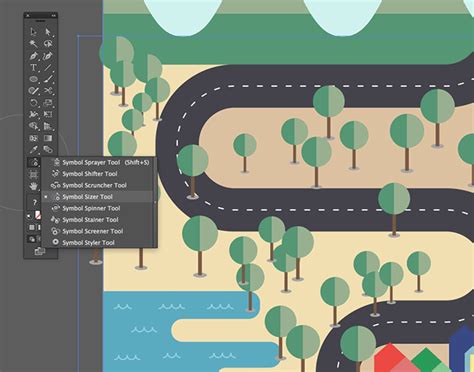 How To Create A Flat Style Vector Map In Adobe Illustrator Map Vector