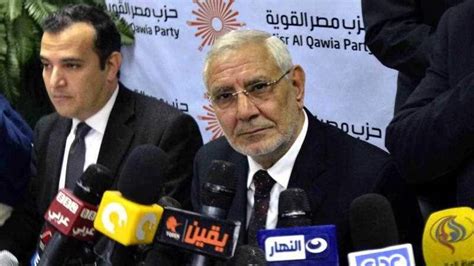 Egypt Listed Aboul Fotouh On Terror List Sbs Arabic24