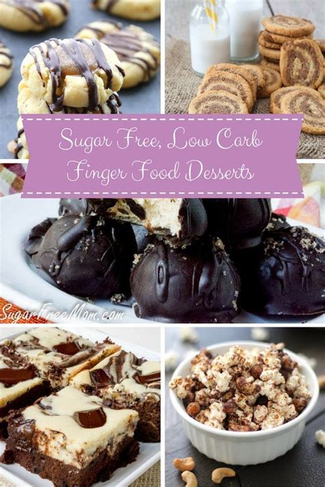 Just because you're trying to live a healthier lifestyle shouldn't mean you have to deny yourself one of the best pleasures in life. 20 Sugar-Free & Low Carb Game Day Finger Food Desserts ...