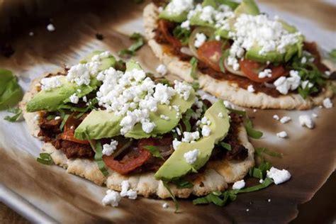 We did not find results for: Huaraches Topped with Chorizo Refried Beans, Tomatoes, and ...