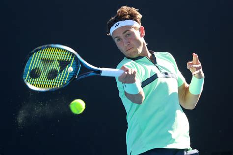 Andrey rublev is competing in the australian open for the fifth time in his career. Casper Ruud Photos Photos - 2018 Australian Open - Day 3 ...