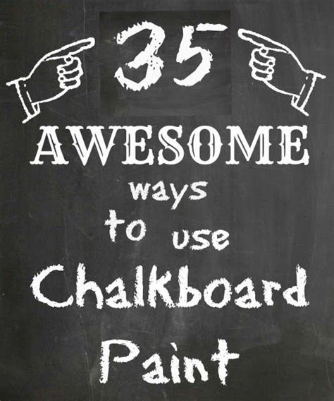 Cool Tutorial On How To Make A Dotting Tool Chalkboard Paint