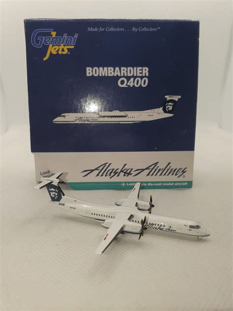 Gemini Jets 1400 Alaska Airlines Horizon N441qx Bombardier Dash 8