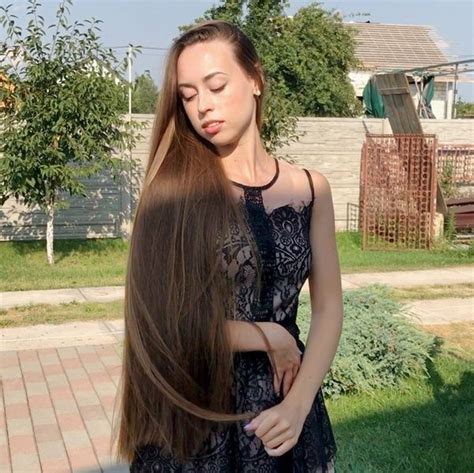 Video Irinas Silky Hair Play Inside And Outside Silky Hair Long
