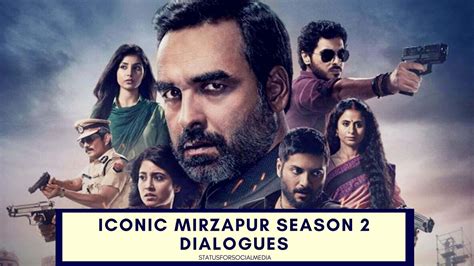 Iconic Mirzapur Season 2 Dialogues Sfsm