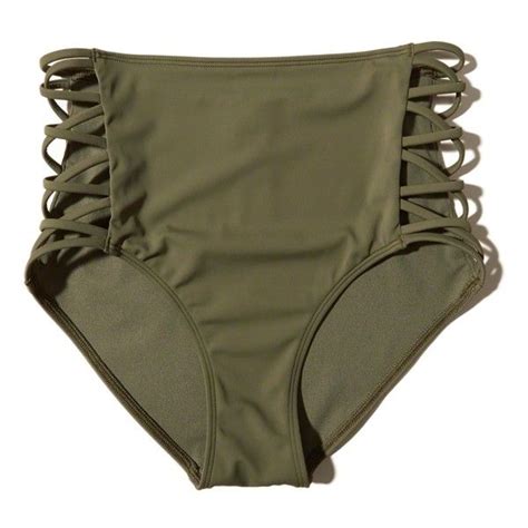 Olive Green High Waisted Bikini Bottoms Clearance Sale Find The Best
