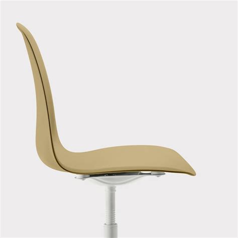 Leifarne Swivel Chair Olive Greenbalsberget White Ikea