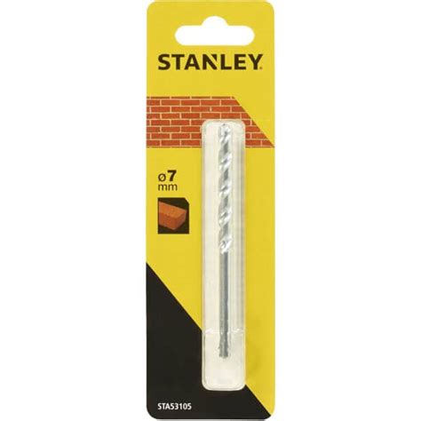 Stanley Masonry Drill Bit 7 X 100mm Sta53105 Qz Homebase