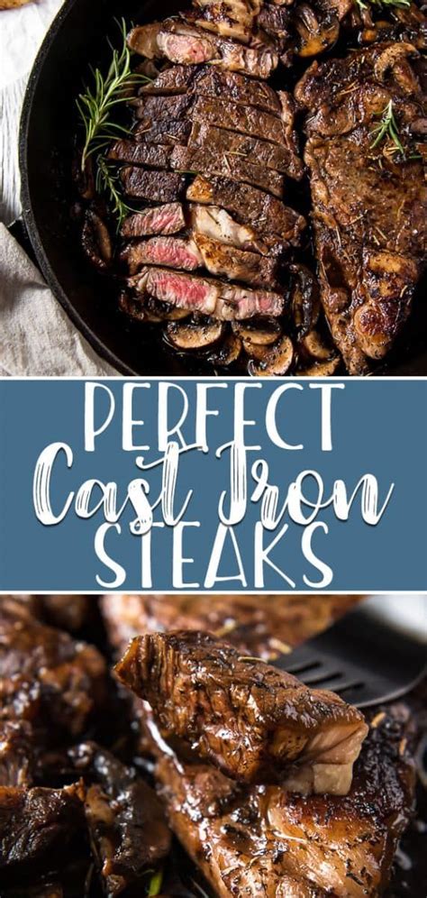 In this video i show you how i cooked this juicy steak in my new vintage cast iron skillet.if you like my video subscribe for more!thank you for watching!my. Once you learn how to cook the Perfect Cast Iron Steak at home, you… | Cast iron skillet recipes ...