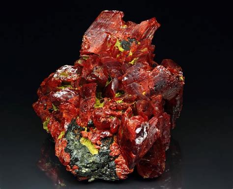 Quebul Fine Minerals Archive Realgar Orpiment Sphalerite