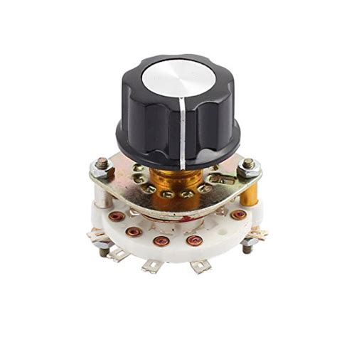 Compare Price 2 Pole 4 Position Rotary Switch On
