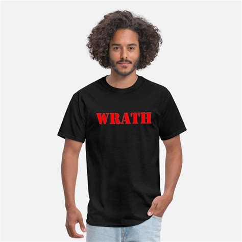 Wrath Mens T Shirt Spreadshirt