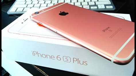 Iphone 6s Plus Unboxing Rose Gold Youtube