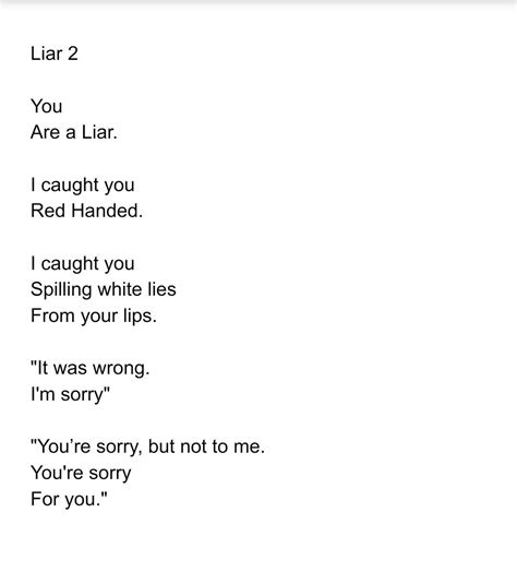 Liar 2 Liar You Lied Writing