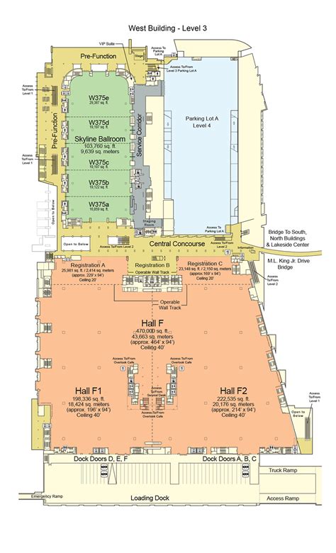 Mccormick Place Parking Lot Map