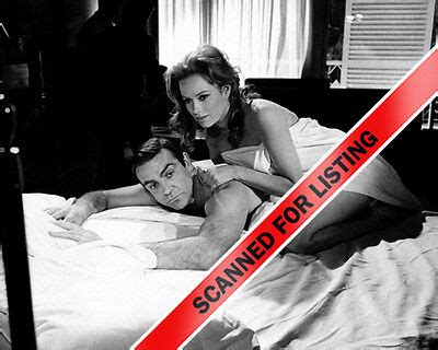 James Bond Thunderball Girl Luciana Paluzzi As Fiona In Bed X Photo Picclick