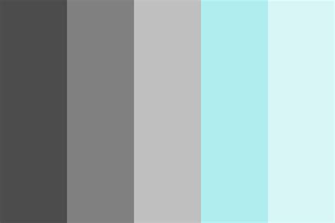 Grays And Mints 1 Color Palette
