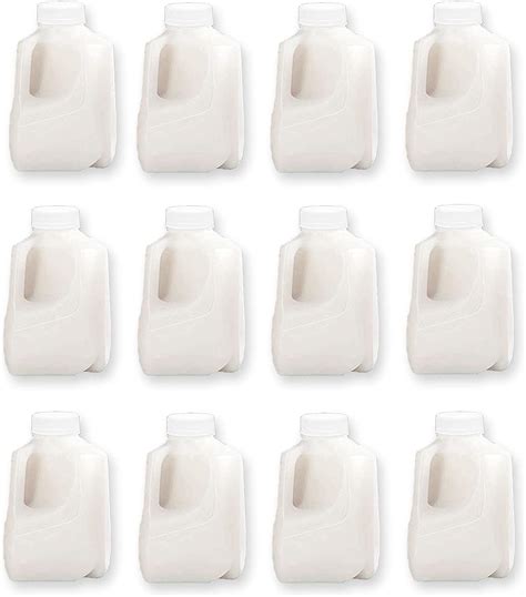 12pk Mini Milk Jugs Plastic With Lid Quart Size Jugs Nepal Ubuy