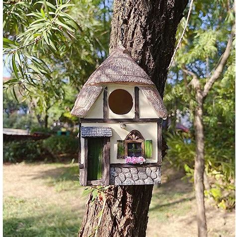 Suqefan Resin Bird Housewater Proof，sun Proof，ts For