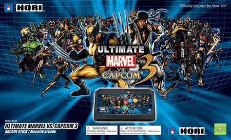 Hori Ultimate Marvel Vs Capcom 3 Arcade Stick Xbox 360new Buy
