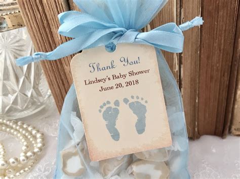 Footprint Baby Shower Favors 20 Pink Baby Feet Baby Shower Favor Tags