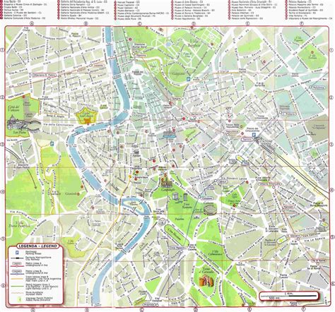 Mappa Di Roma Da Stampare Caffeblog