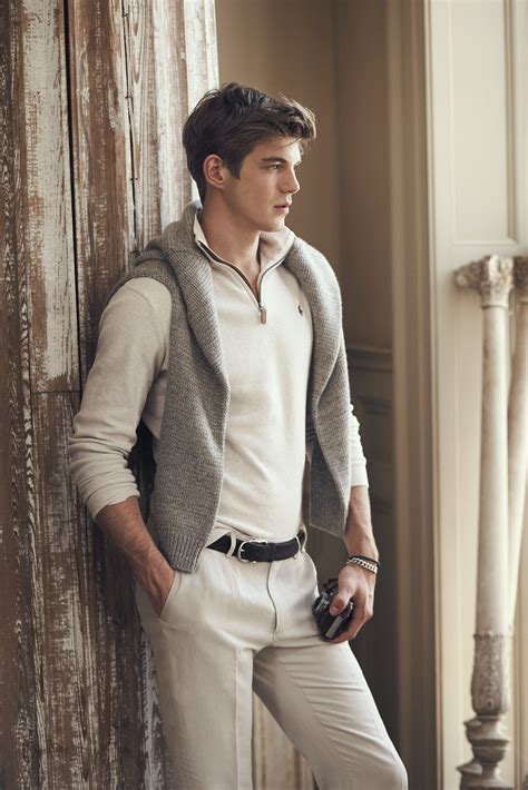 Polo Holiday Cotton Pullover Preppy Mens Fashion Mens Outfits
