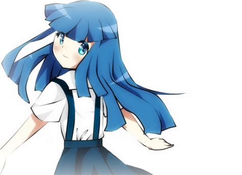 Blue Eyes Blue Hair Furude Rika Higurashi No Naku Koro Ni Anime