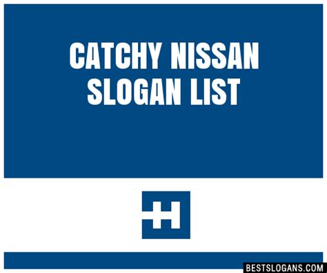 100 Catchy Nissan Slogans 2024 Generator Phrases And Taglines