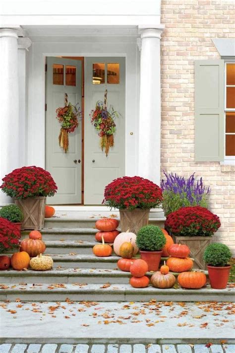 40 Amazing Ways To Decorate Your Front Door With Fall Style Fall