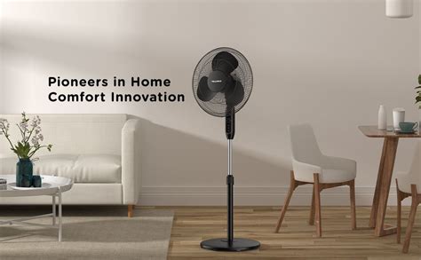 Pelonis 16” Pedestal Remote Control Oscillating Stand Up Fan 7 Hour