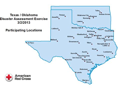 Oklahoma Texas Map
