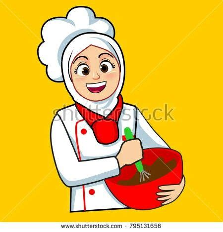 A chef is a trained professional cook who is proficient in all aspects of food preparation, often in this gallery chef we have 212 free png images with transparent background. 30+ Ide Logo Chef Wanita Hijab Png - Angela T. Graff