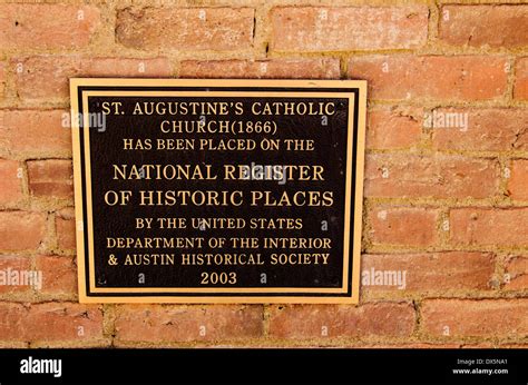 St Augustines Catholic Church 1866 National Register Of Historic