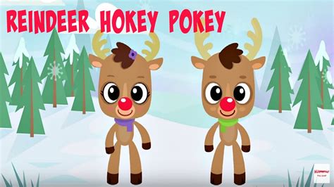 Print off these simple christmas songs for preschoolers. Reindeer Pokey | Christmas Songs for Children - YouTube