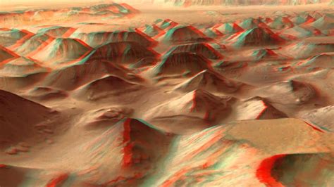 Mars Movie In 3d Hydraotes Chaos Anaglyph Movie Youtube