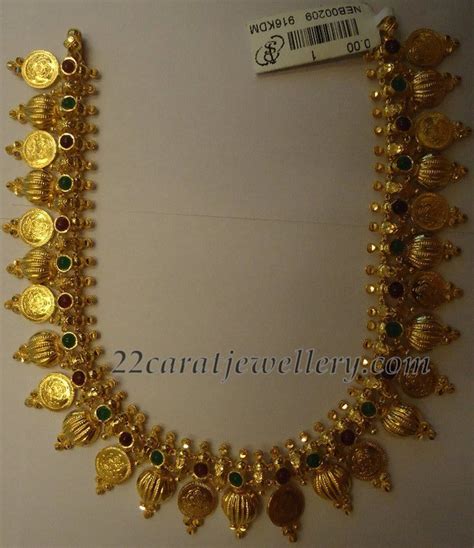 24 Karat Gold Necklace Jewellery Designs
