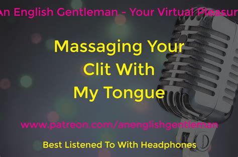 massaging your clit with my tongue erotic audio for women