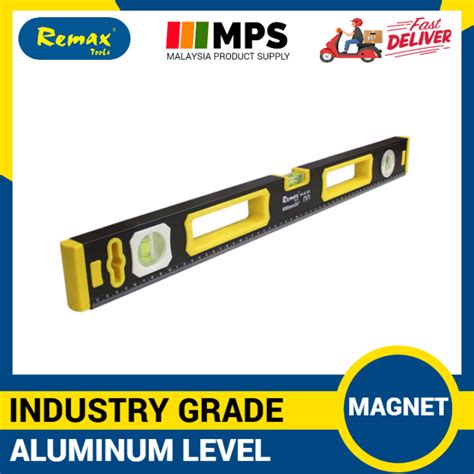 Remax Aluminium Level Heavy Duty Water Level With Magnet Spirit Level