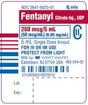 Maybe you would like to learn more about one of these? Fentanyl Injection - FDA prescribing information, side ...