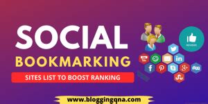 Best High DA Social Bookmarking Sites List