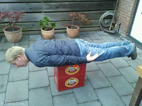 Planking In Pictures The Internet Craze Of Lying Down In Unusual