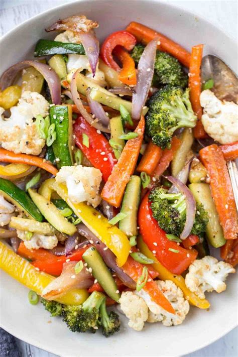 Simple And Healthy Recipe For Roasted Vegetables The Best Side Dish