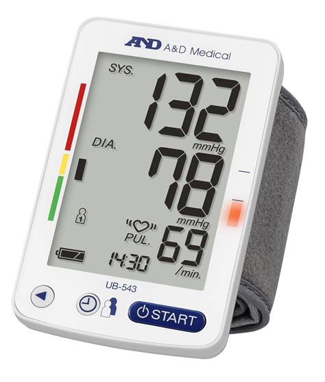 Aandd Ub 543 Wrist Blood Pressure Monitor With Afib Screening